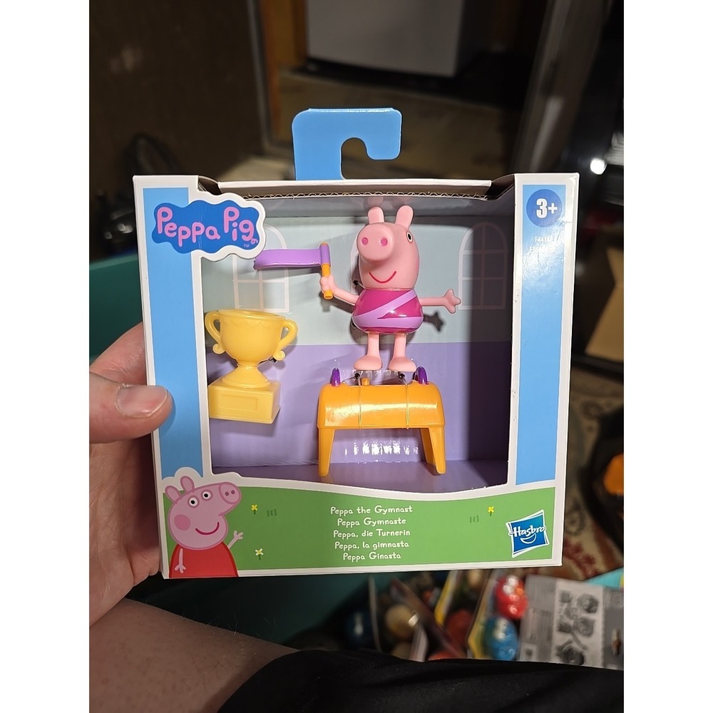 Hasbro Peppa Pig Toys Peppa the Gymnast Figure with 2 Accessories Preschool 3+